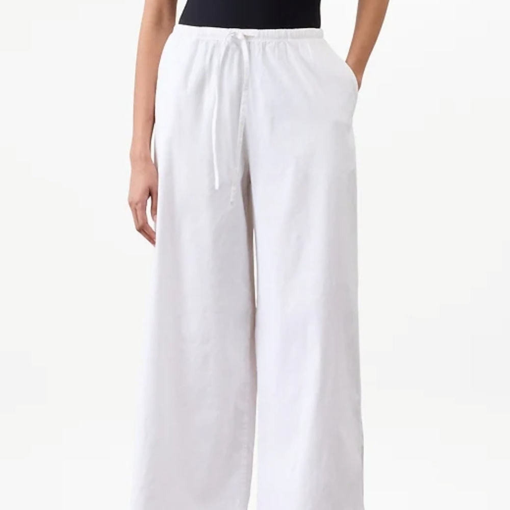Athleta Black Wide-Leg Women's Pants